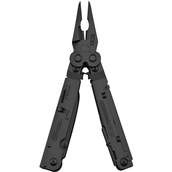 SOGB66NCP_add_02.jpg SOG PowerAssist Black Multi Tool Folding Knife Stainless Steel
