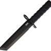SOG Bar15T Combat Knife Tanto Fixed Blade AUS-8 Black G10