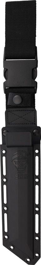 SOG Bar15T Combat Knife Tanto Fixed Blade AUS-8 Black G10