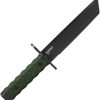 SOG BAR15T Combat Fixed Blade Knife AUS-8 OD Green Tactical