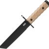 SOG BAR15T Combat Fixed Blade Knife FDE G10 Tanto