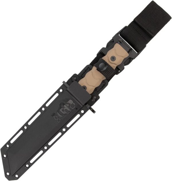 SOG BAR15T Combat Fixed Blade Knife FDE G10 Tanto
