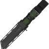 SOG BAR15C Combat Fixed Blade Knife Black AUS-8 Tactical