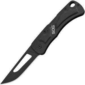 SOG Centi II Lockback Folding Knife - Black Oxide