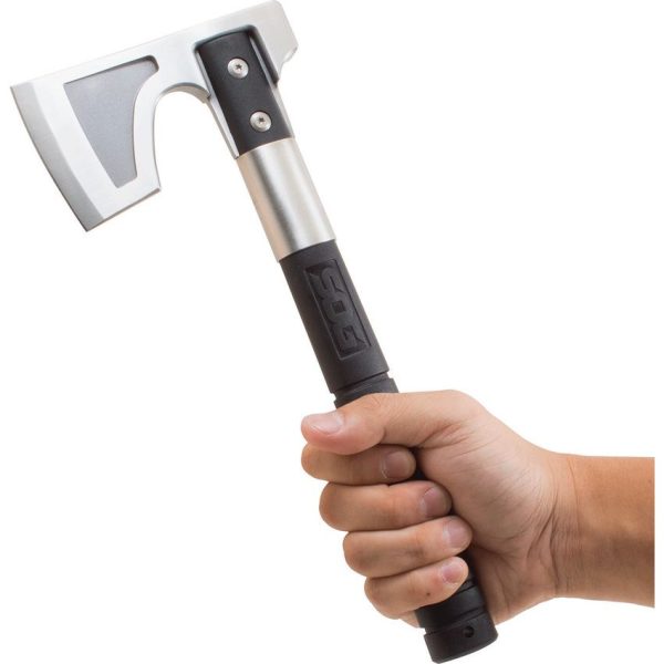 SOG Camp Axe 11.5" 3Cr13 Stainless Fixed Blade Black GRN