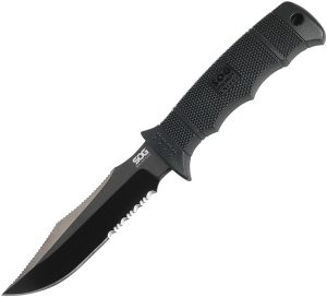 SOG SEAL Pup Elite Fixed Blade Tactical Knife AUS-8 Black