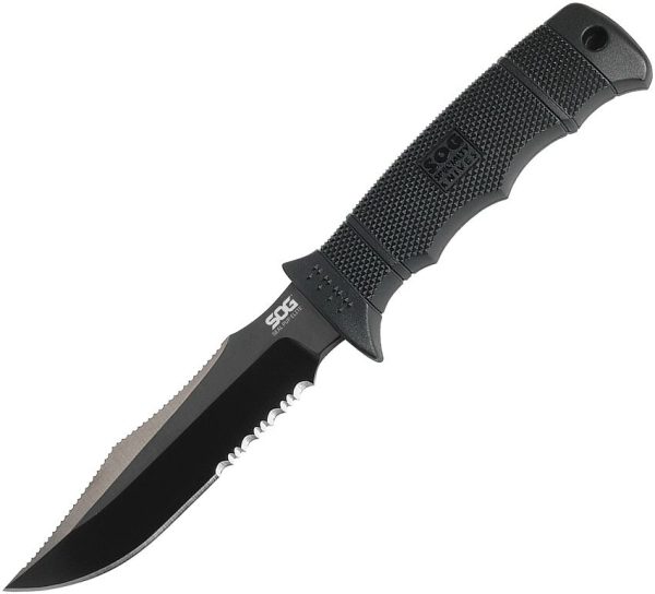 SOG SEAL Pup Elite Fixed Blade Tactical Knife AUS-8 Black