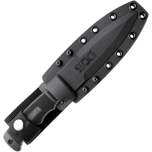 SOG SEAL Pup Elite Fixed Blade Tactical Knife AUS-8 Black