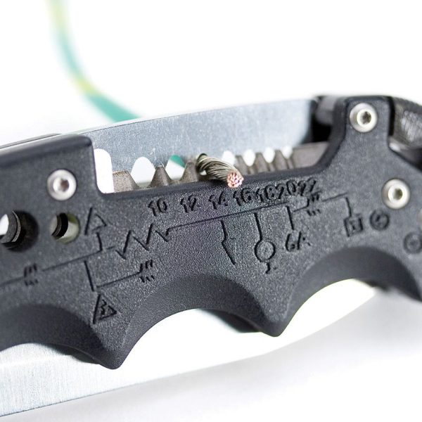 SOG Kilowatt Multi-Tool Folding Knife AUS-8 Wire Stripper
