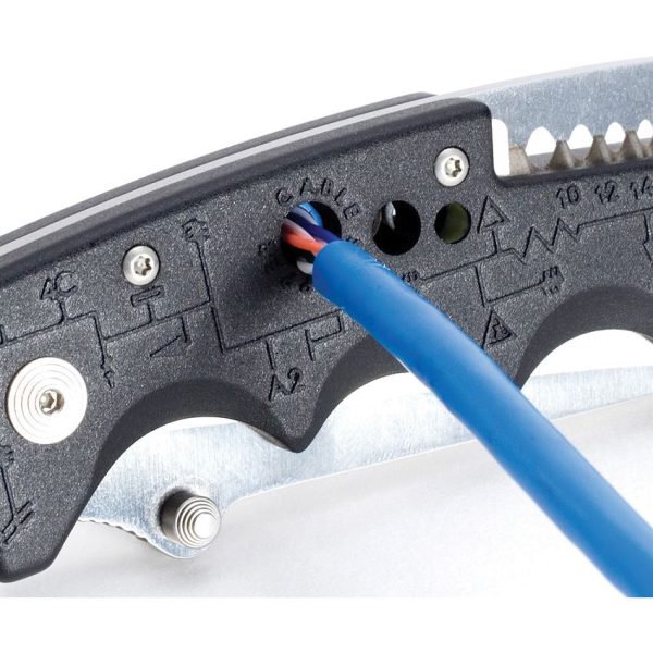 SOG Kilowatt Multi-Tool Folding Knife AUS-8 Wire Stripper