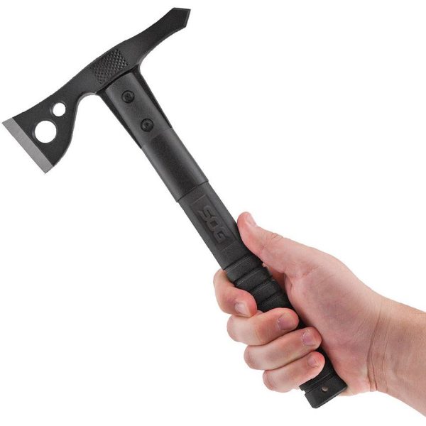 SOG FastHawk 420 Stainless Tactical Axe Pick Tool Black