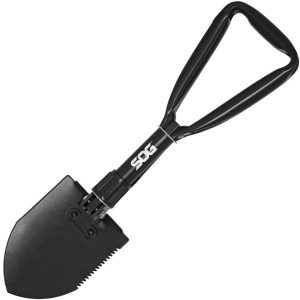 SOG Entrenching Tool Folding Carbon Steel Black