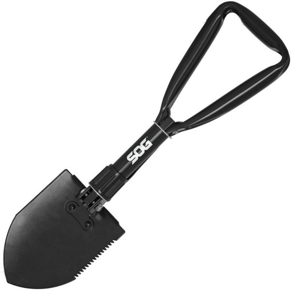 SOG Entrenching Tool Folding Carbon Steel Black