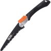SOG Folding Saw Black TPR Handle Stainless