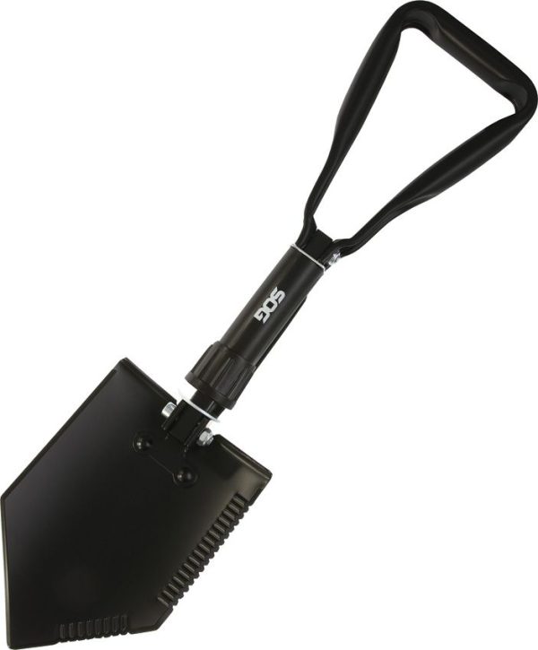 SOG XL Entrenching Shovel Black Steel Collapsible Multi Tool