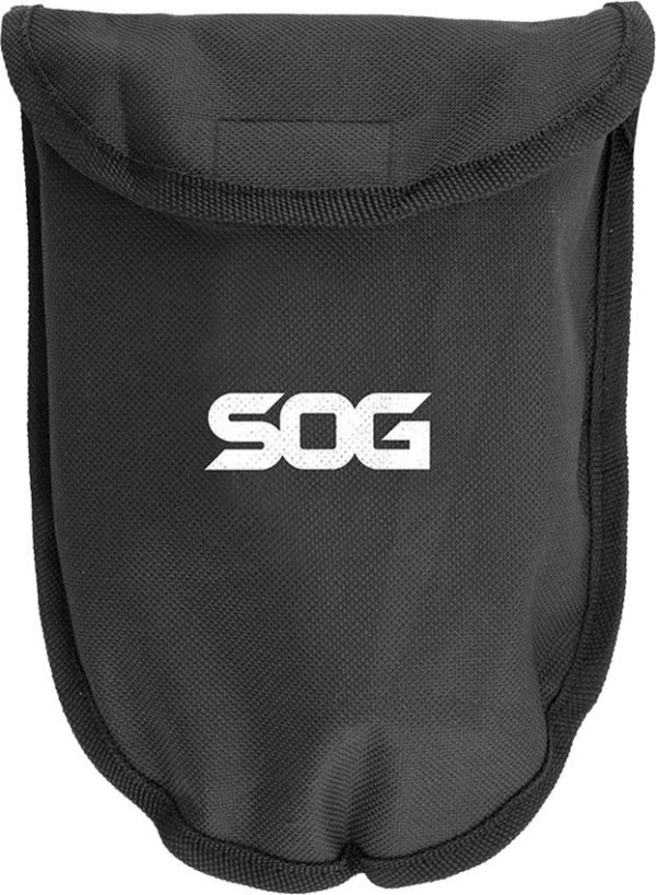 SOG XL Entrenching Shovel Black Steel Collapsible Multi Tool