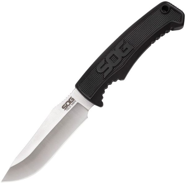 SOG Field Knife 4" 7Cr17MoV Fixed Blade Tactical Black