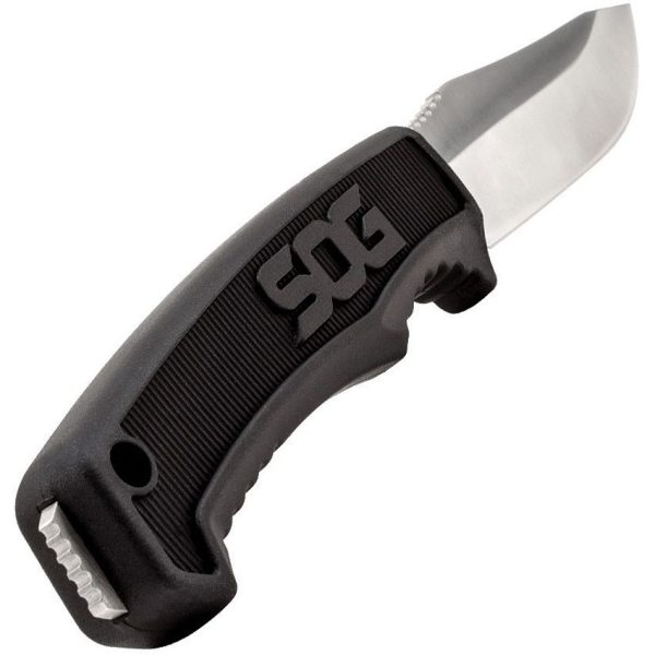 SOG Field Knife 4" 7Cr17MoV Fixed Blade Tactical Black