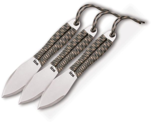 SOG Fling 3-Piece Throwing Knife Set - OD Green