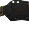 SOG Gambit XL Fixed Blade Karambit 4" AUS-10A Black Kydex