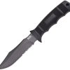 SOG Seal Pup Fixed Blade Knife AUS-8 Stainless Tactical