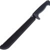 SOG SogFari Machete 18.75 inch - Black Sawback