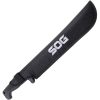 SOG SogFari Machete 18.75 inch - Black Sawback
