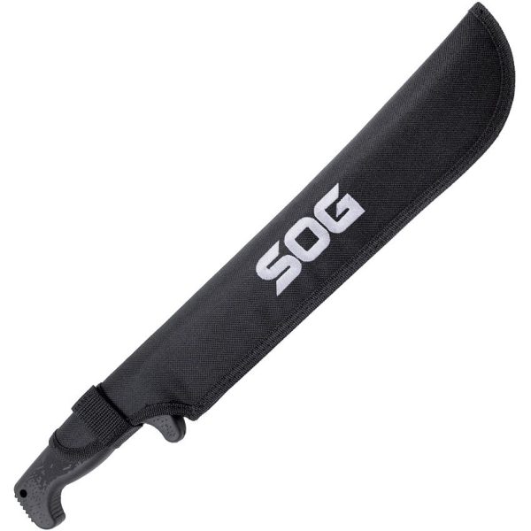 SOG SogFari Machete 18.75 inch - Black Sawback