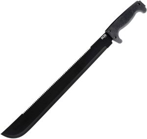 SOG SogFari Machete 24 inch Fixed Blade 18" 2Cr13MoV Black