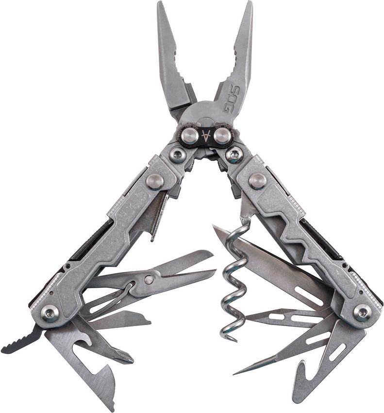 SOG PowerLitre Bead Blast Multi-Tool 3.2" Closed