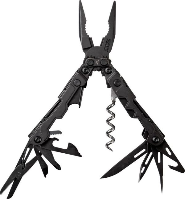 SOG Powerlitre 12-in-1 Multi Tool Pliers Wire Cutter Knife