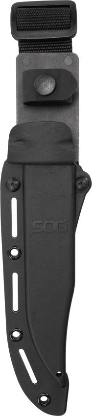 SOG Tech Bowie Stonewash Fixed Blade AUS-8 Tactical Knife