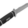 SOG Tech Bowie Stonewash Fixed Blade AUS-8 Tactical Knife