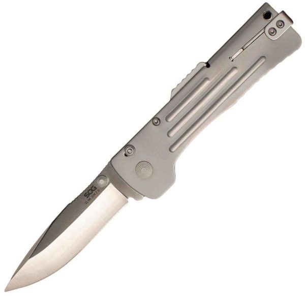 SOG Slim Jim 2.0 Lockback Folding Knife AUS-8 Assisted Open
