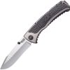 SOG Sideswipe Grey TiNi Assisted Folding Knife 3.375" Blade