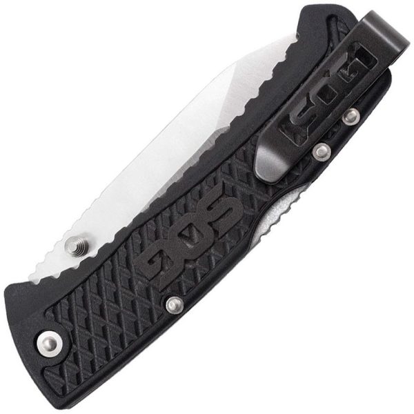 SOG Traction Lockback - Tanto Blade