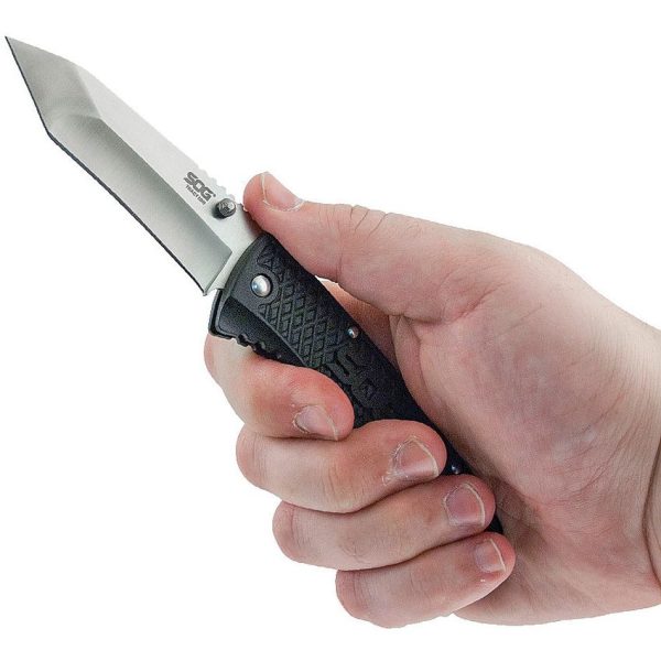 SOG Traction Lockback - Tanto Blade