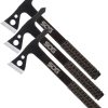 SOG Throwing Hawks Set of 3 Black 3Cr13 Stainless Target