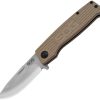 SOG Terminus Slipjoint - Tan G10