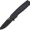 SOG Terminus Slipjoint Black G10 Folding Knife