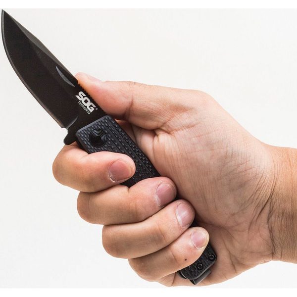 SOG Terminus Slipjoint Black G10 Folding Knife