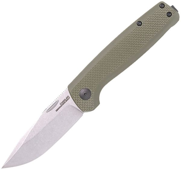 SOG Terminus SJ Green - D2 Slip Joint Knife