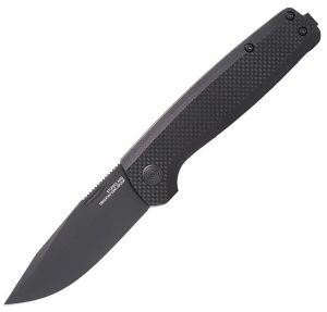 SOG Terminus SJ Blackout Folding Knife D2 Steel Black G10