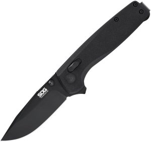 SOG Terminus XR G10 Folding Knife Black D2 Steel 3" Blade