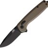SOG Terminus XR Lock D2 Tool Steel Tan G10