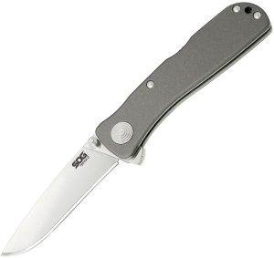 SOG Twitch II A/O Satin AUS-8 Graphite Aluminum
