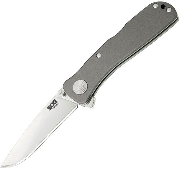 SOG Twitch II A/O Satin AUS-8 Graphite Aluminum
