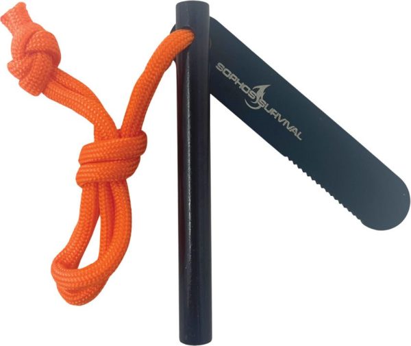 SOP215652.jpg Hell's Fire Ferro Fire Striker 3 inches - Stainless Paracord