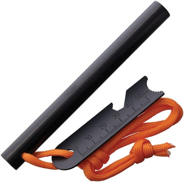Hell's Fire Ferro Fire Striker 5 inches - Stainless Paracord