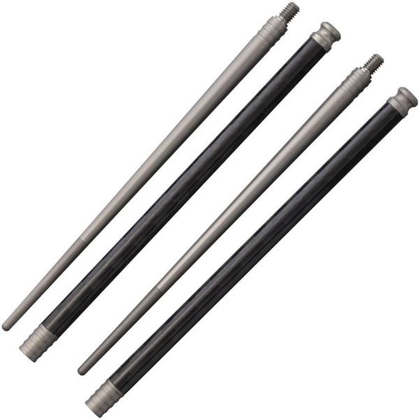 Spartan Blades Titanium Chopsticks Gray Carbon Fiber EDC